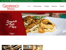 Tablet Screenshot of gianfrancomassas.com.br